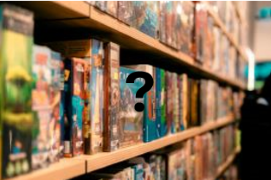 One mystery box of family fun board games