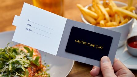 Cactus Club Cafe - Carte cadeau 50 $