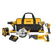 Ensemble de 6 outils DEWALT 20V MAX avec batterie et chargeur - DEWALT DCK628D2