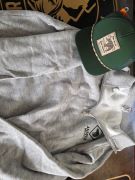 Grey 2XL sweater and hat
