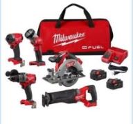 Milwaukee M18 5 tool kit