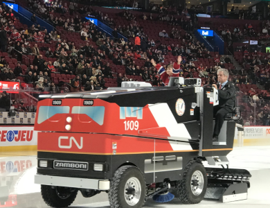 Montreal Canadiens Zamboni Experience Auction 2025